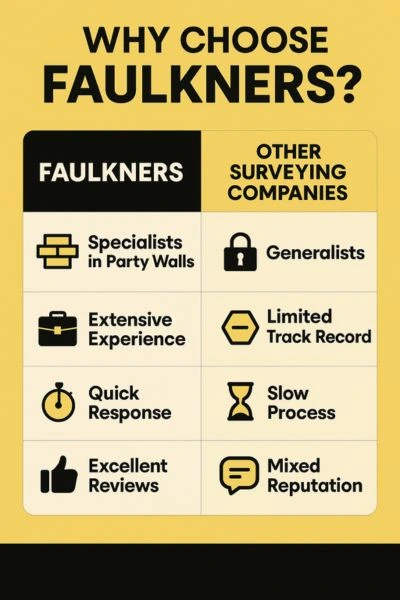 Can I Alter The Party Wall Surveyor? - A Crucial Guide From Faulkner Surveyors 4 Party Wall Mediation {bane} Faulkner Surveyors Southall Best Surveyor Near me Southall