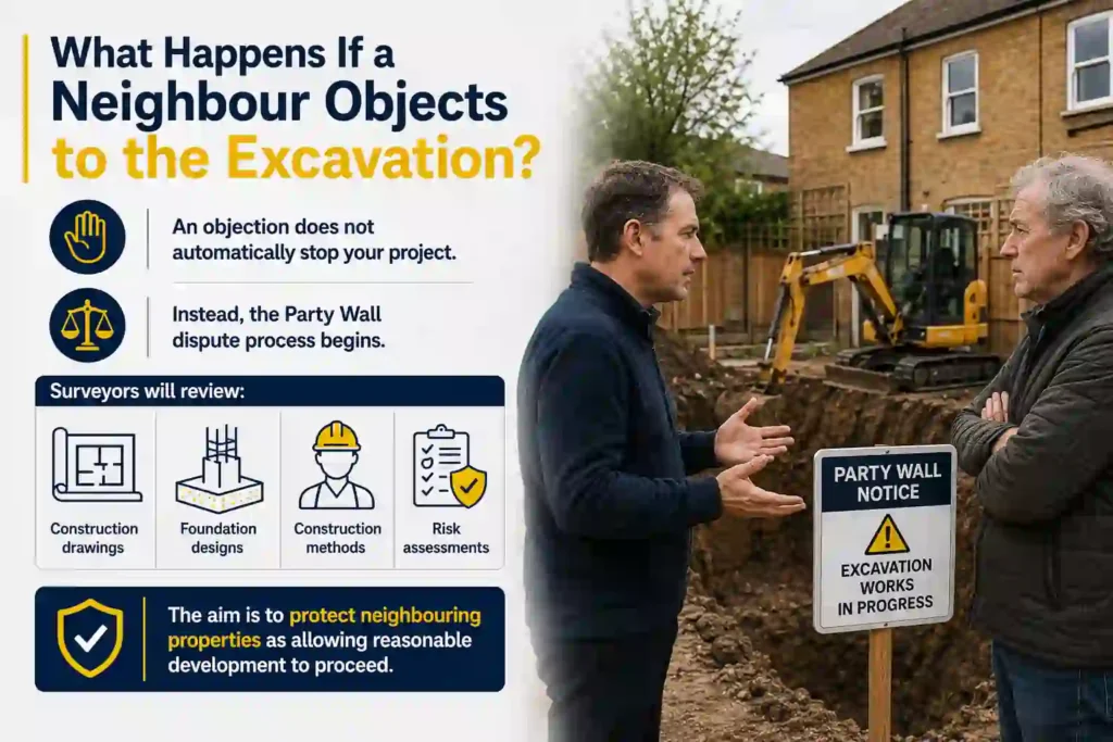 The Complete Guide to Section 6 Excavation Notices 3 What Happens If a Neighbour Objects to the Excavation Southall